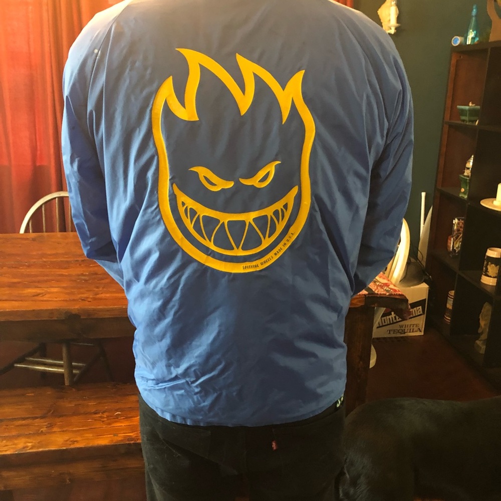 Spitfire windbreaker vintage skateboarding jacket